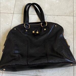 YSL dark Brown Bag